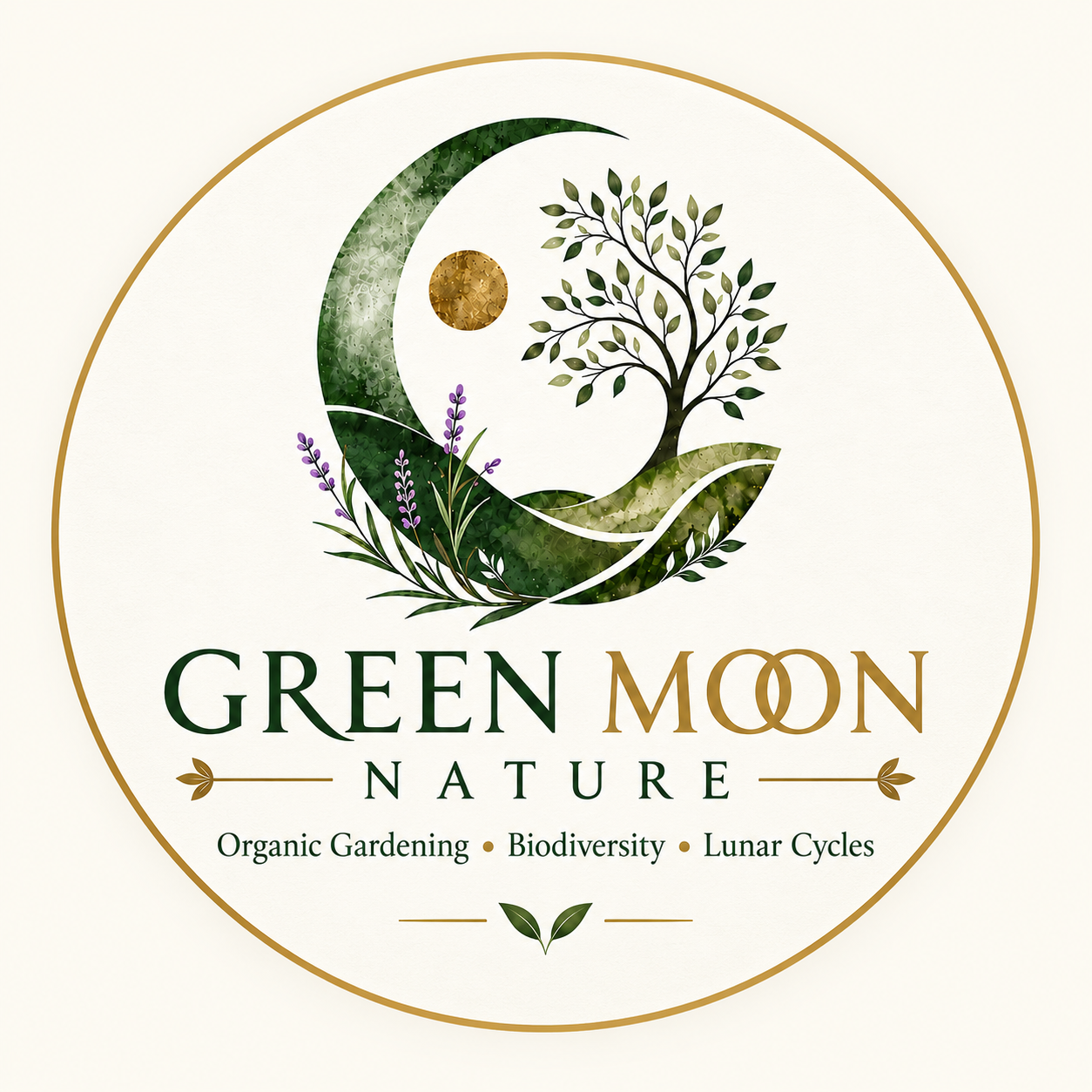 Green Moon Nature logo